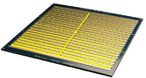 Antenna con evidenziata la rete di distribuzione interna del segnale