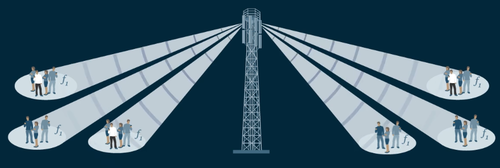 Tanti flussi indipendenti tramite beamforming