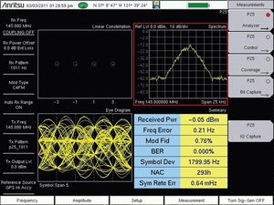Analisi segnali RF rete P25