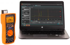 Multimetro Keysight in configurazione data logger